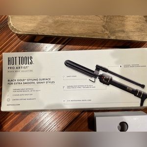 Hot tools pro artist. Black Gold Collection curing iron.